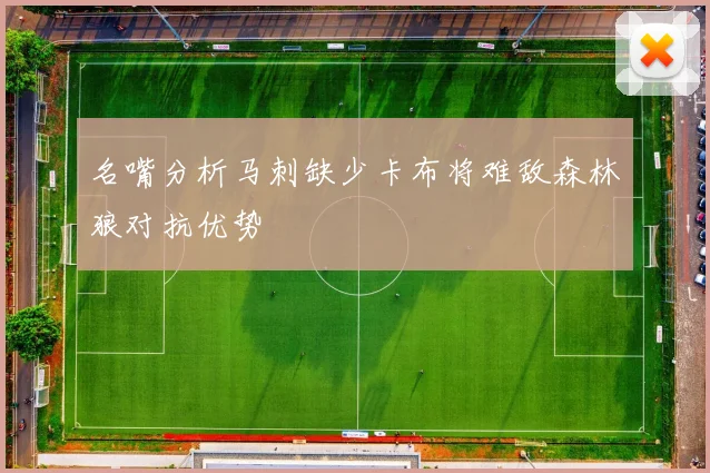 名嘴分析马刺缺少卡布将难敌森林狼对抗优势